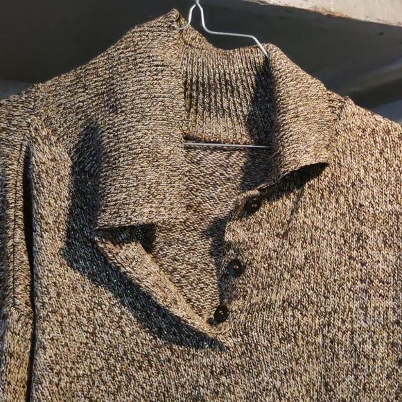 Gold shiny sweater - Picture 2 of 5